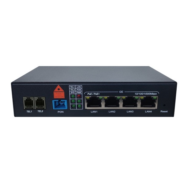 BL-X204P-2T Voice 4GE POE ONU/ONT XPON GPON/EPON