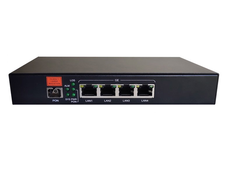 BL-EP1400 EPON四口铁壳4GE千兆 ONU/ONT光猫 内置220V电源