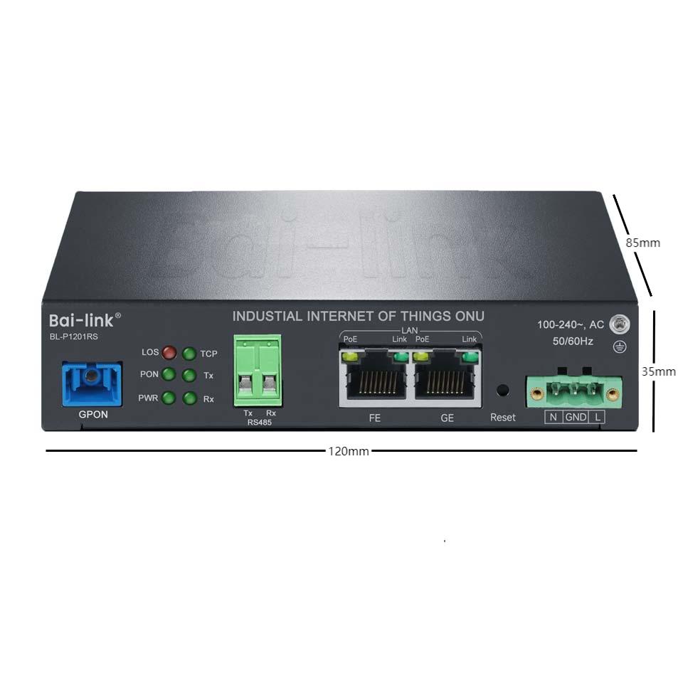 BL-P1201RS GPON-EPON 工业物联网RS485串口 ONU PoE IoT