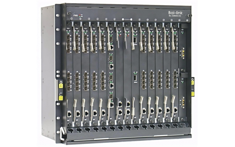 Bai-link XPON OLT BL-G8600-X3机筐式机架式OLT多业务大容量